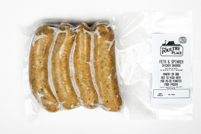 Feta and Spinach Chicken Sausage - View 2